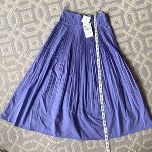 Zara purple midi skirt